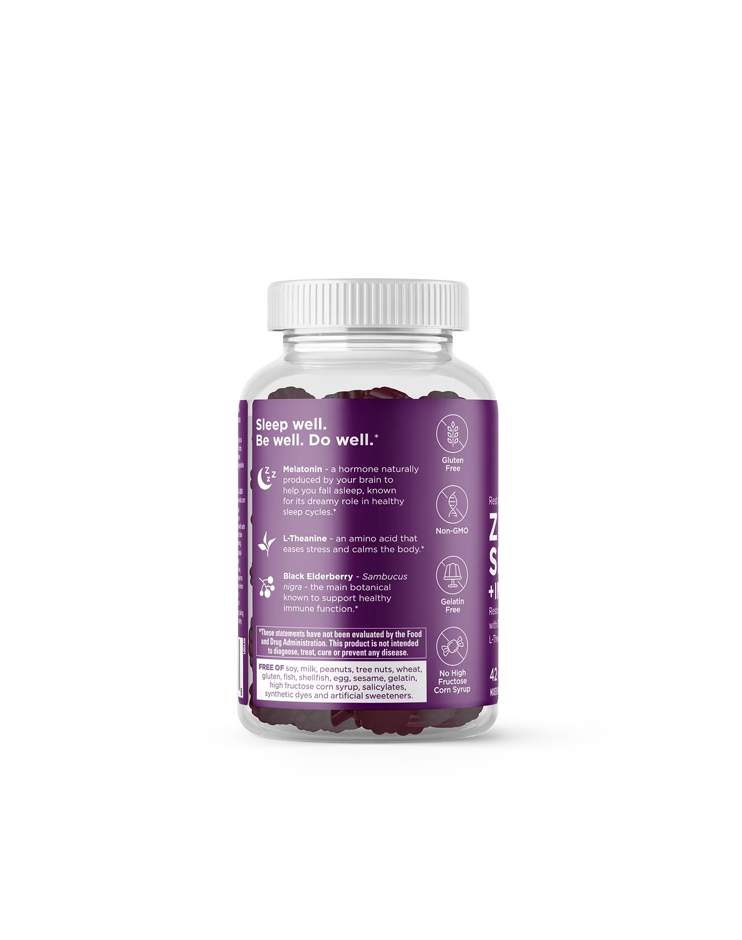 Zen Sleep + Immunity Restorative Sleep Gummies - Image 3
